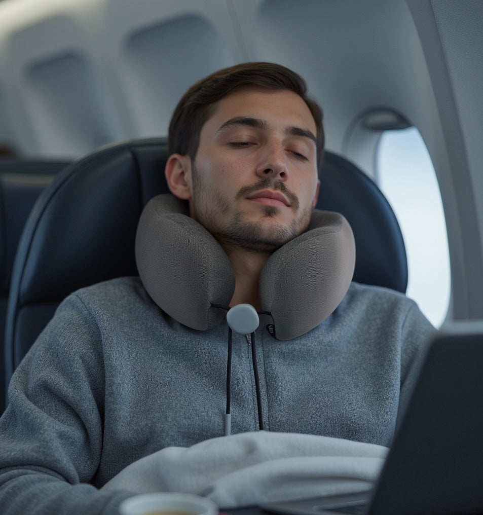 Neck Pain Relief Travel Pillow | Slumbzy® Comfort