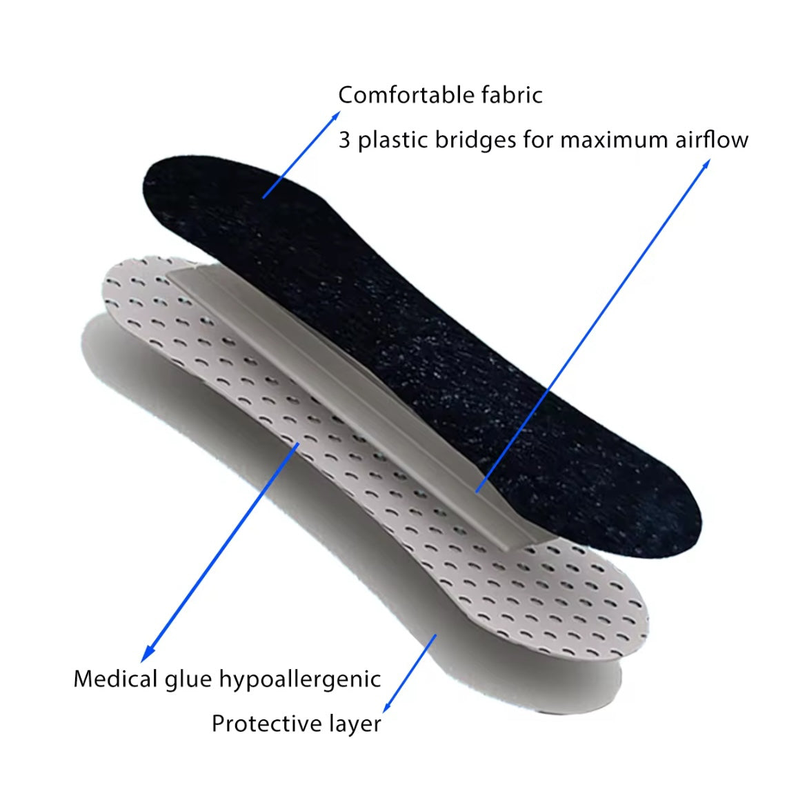 Slumbzy® Sleep Aid Nasal Strips – Clear Airways for Restful Sleep